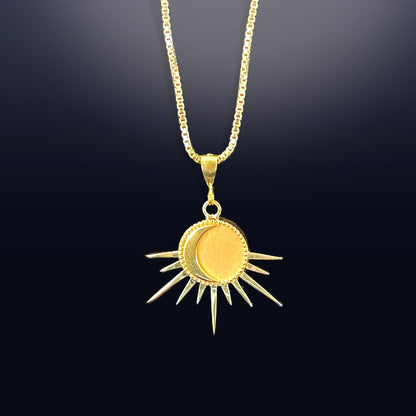 Lunar Ray Necklace Charm